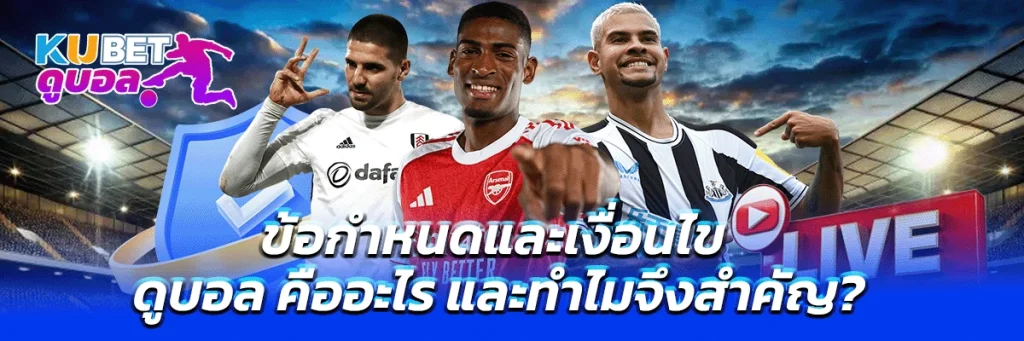 ข้อกำหนดและเงื่อนไข ดูบอล
